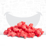 Freeze Dried Swedish Fish-Style Candy, Crazy Candy Red Fishies - Cherry Flavor Crunchy, Light, Airy Texture Fish Shaped Treats, Resealable Bag