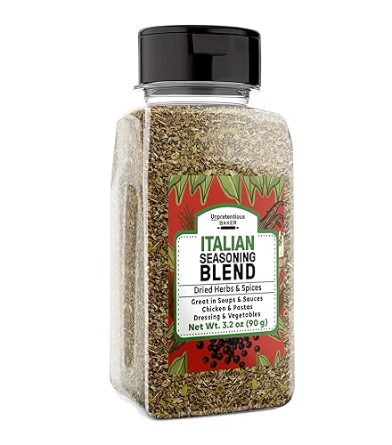 Unpretentious Italian Seasoning, Great in Soups & Sauces, Delicious Seasoning Blend (3.2 Ounce)