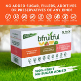 bfruitful Freeze Dried Fruit Variety Pack - Mango, Strawberry Banana & Pineapple, Freeze Dried Fruit Snacks for Kids & Adults, No Sugar Added, Vegan