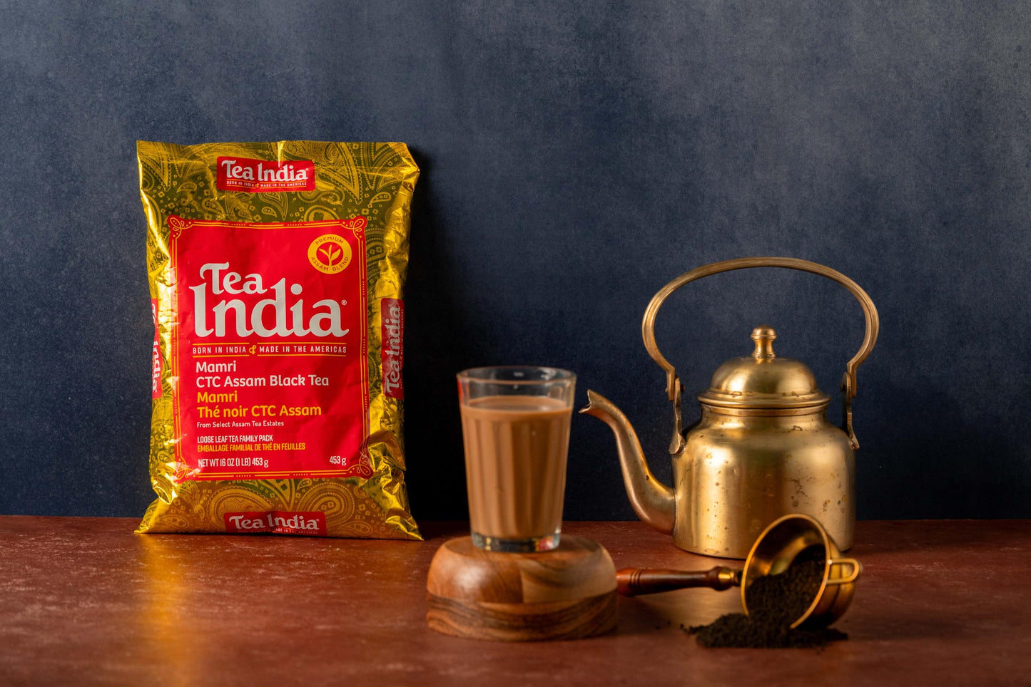 Tea India Loose Leaf, CTC Black Tea, 1 lb