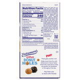 Entenmann's Pop’ems Glazed Donut Holes, Sugar Donut Bites, 13 oz Box