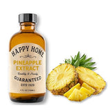 Happy Home Pineapple Extract, Gluten-Free, Kosher, 4 fl oz