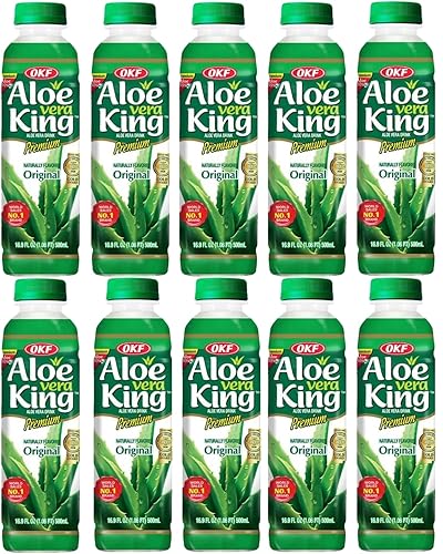 Aloe Vera King Juice Oringinal, 16.9-Ounce (Pack of 20)