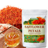 Premium Dried Safflower Petals, 3.5oz(100g), 100% Natural Safflower Flowers, Pure, No Additives, Pack of 1