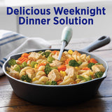 Birds Eye Voila! Garlic Chicken Frozen Dinner, Easy-to-Prepare Frozen Meal for Weeknight Family Meals, 21 OZ Bag
