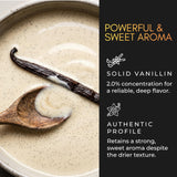 5Senses Uganda Vanilla Beans | Grade B Extraction Grade Whole Pods | Single Origin (Rwenzori Valleys) | High Vanillin (~2.0%) & Moisture (~24%) | 15cm