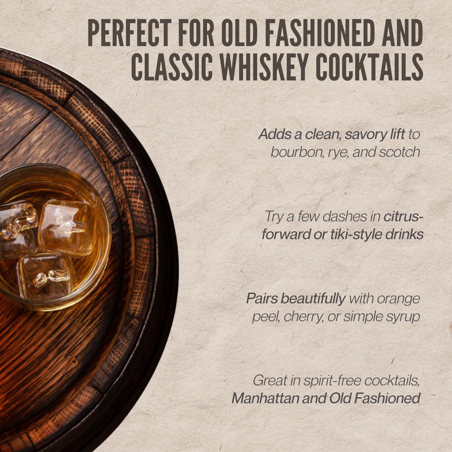 Muddy River Distillery Aromatic Bitters (5 oz) | Aromatic Bitters for Old Fashioned & Manhattan Cocktails | Cocktail Essentials | American Made |