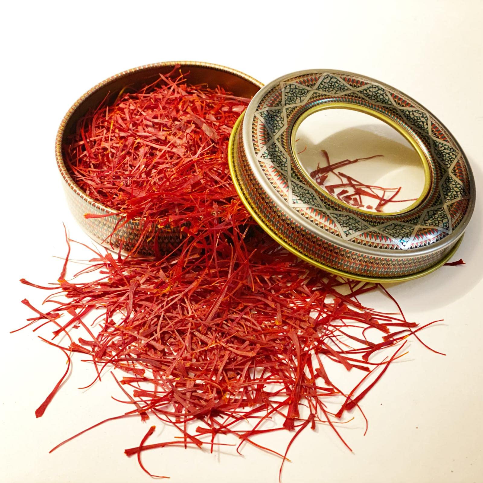 A+ Super Negin Saffron,(3.00) Gram 100% Pure and Organic, Premium All Red Saffron Threads (3 Gram)