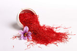 Premium Saffron Threads, Pure All Red Saffron Spice | Super Negin Grade | For Culinary Use Such as Tea, Paella, Golden Milk, Rice, & Risotto (5 Grams)