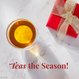 The Republic of Tea - Decaf Comfort and Joy Tea Tin, Decaffeinated, 50 Tea Bags