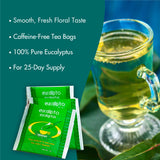 Hanan Premium Eucalyptus Tea - 100% Natural Eucalipto Hojas Naturales for Tea, Herbal Remedies and Aromatherapy - Dried Eucalyptus Leaves - Fresh