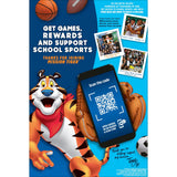 Kellogg's Frosted Flakes Cold Breakfast Cereal, 7 Vitamins and Minerals, Kids Snacks, Original with Vanilla Flavored Marshmallows (10 Boxes)