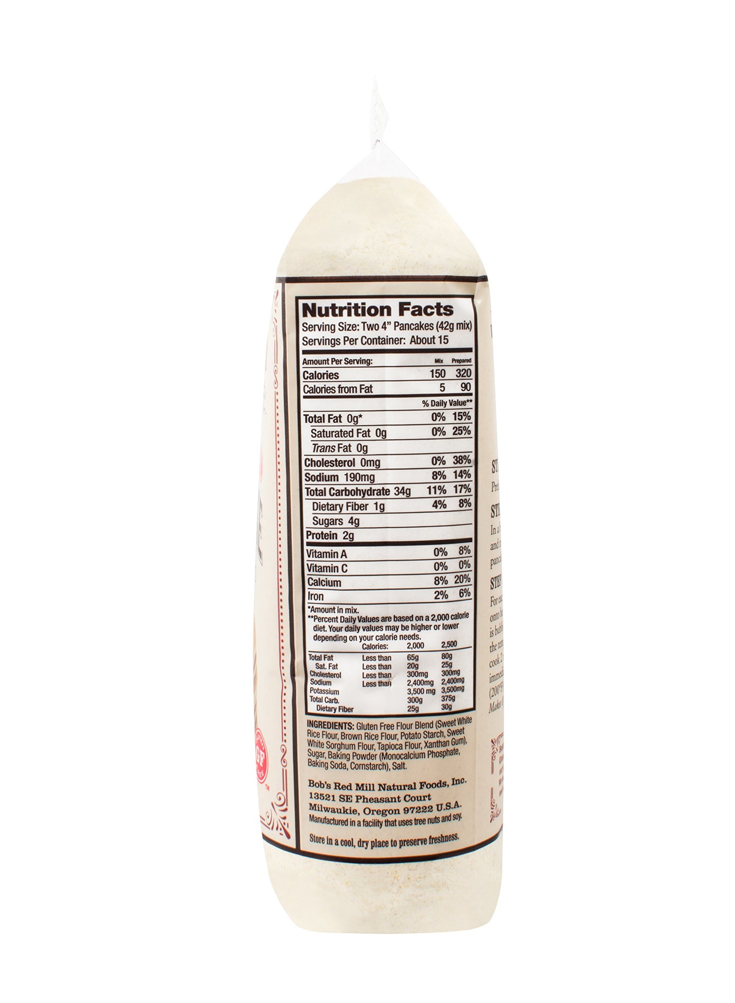 Bob's Red Mill Gluten Free Pancake Mix, 22-ounce (Pack of 4)