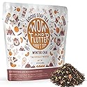 Wow and Flutter Winter Chai Loose Leaf Black Tea | Caffeinated Spiced Blend with Ginger, Cinnamon, Cloves, Vanilla & Rose | Bright Citrus Finish, Cozy
