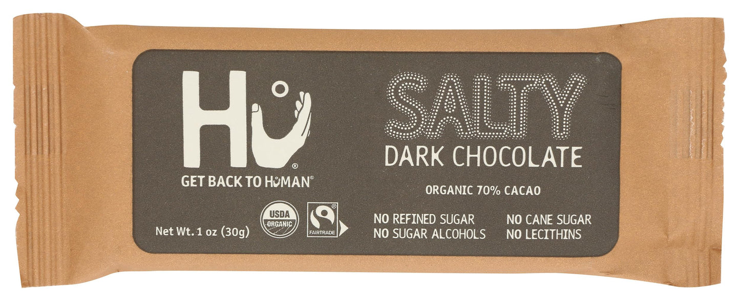 Hu Kitchen Organic Salty Dark Chocolate Bar, 1 OZ