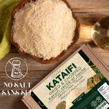 Ceres Gourmet Dried Kataifi Fillo Dough - Authentic Turkish Shredded and Chopped Kadayif (Kataifi) Pastry, Perfect for Kunafa, Knafeh & Baklava, Dubai