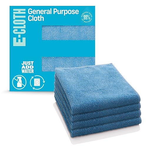 E-Cloth Microfiber Cloth, World's Leading Premium Microfiber Cleaning Cloth, Twice as Durable as Competition, 1 Year Guarantee, Ideal for Kitchen