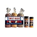 Sweet Magic Popcorn "The Patriot Package" - Kernels and Seasonings Variety Pack (set of 5) - 3 Non-GMO 16oz Popcorn Kernel Bags (Red, White and Blue)