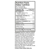 Christie Crispers, Salt & Vinegar Crackers, 145g/5.1 Ounce, (12 Pack), Imported from Canada}
