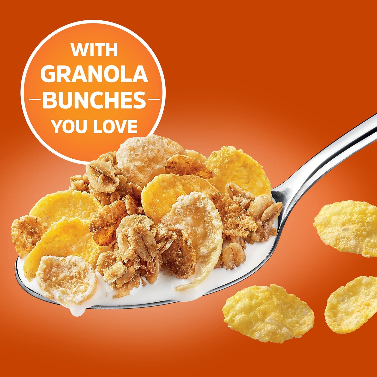 Honey Bunches of Oats Crunchy Honey Roasted Cereal 18 Ounce (Pack of 1) Box