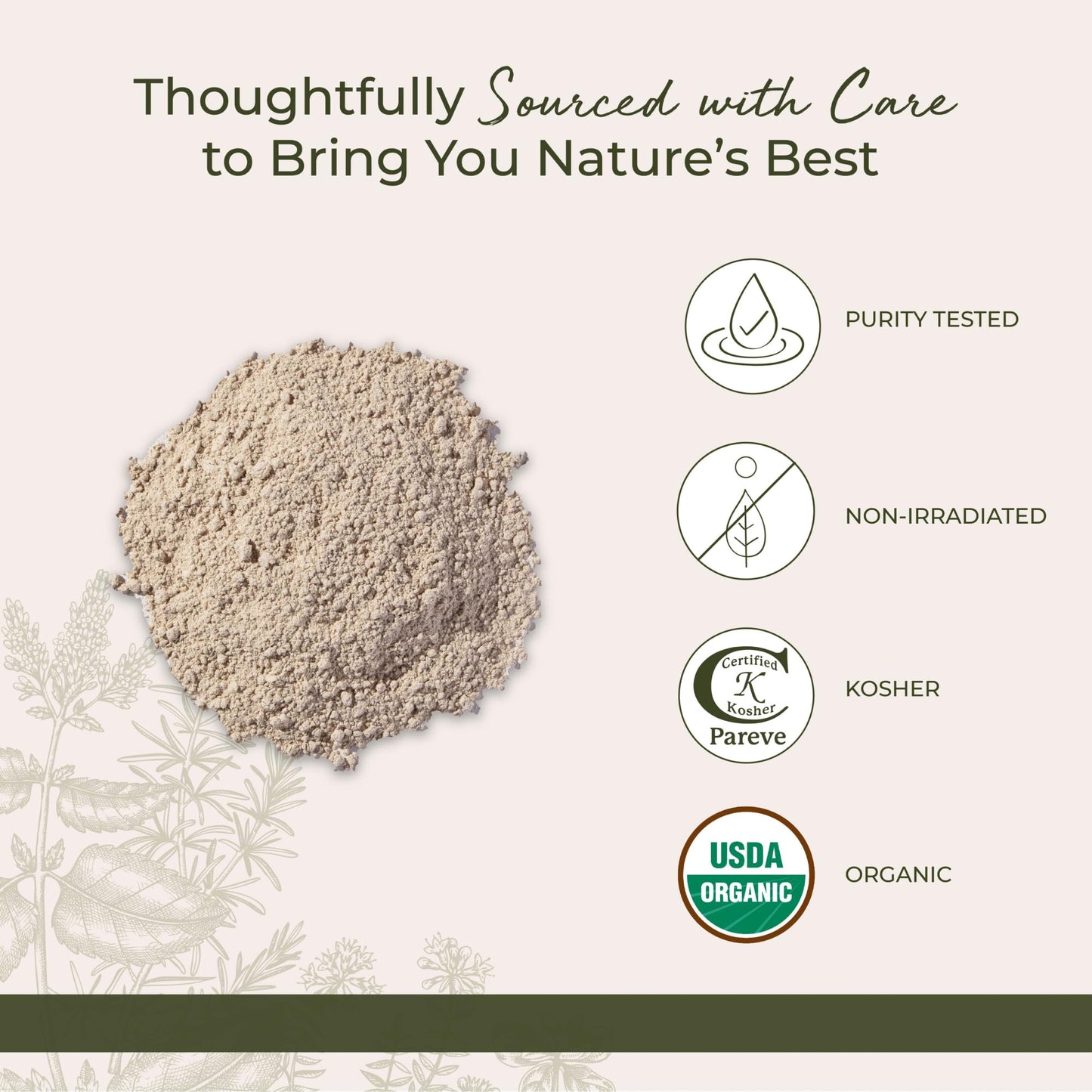 Starwest Botanicals Organic Slippery Elm Bark Powder - Traditional Herb for Tea & Recipes, Enjoy with Milk & Sweetener, Certified Kosher, Non-GMO - 4