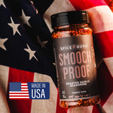 Spice Guru Smooch Proof BBQ Rub - Gifts for Men Who Cook, Gifts for Dad, Men Gifts, Dad Birthday Gift - Spices and Seasonings Sets - Steak Seasoning