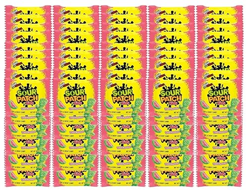 Bulk Gummy Candy, Watermelon, 70 Individually Wrapped 0.6oz packs