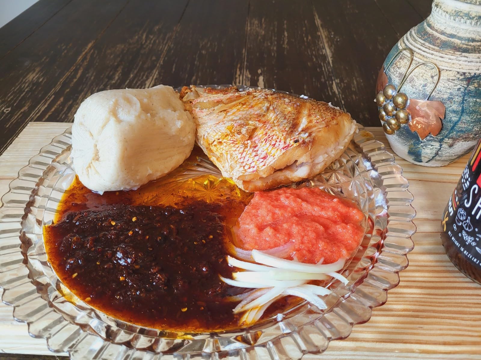 Shito Sauce 3 flavors/Seafood Condiment/Chili sauce (Very Spicy, 8 oz)