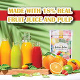 Gourmanity Italian Jelly Fruit Candy With Real Fruit Juice, Soft Bite Authentic Italian Candy, Individually Wrapped Gourmet Candy, In a Giftable