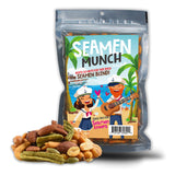Seamen Munch Spicy Trail Mix - Funny sea captain and ship design - Edible gifts for women - Spicy mix, Made in the USA