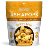 AshaPops Turmeric Garlic Popped Water Lily Seeds, 1 OZ