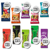 American Snacks Treasure Series No. 1 "THE EXECUTIVE CRUNCH" | Healthy Snacks Variety Pack: 30 Assorted Nuts Individual Packs Bulk - Cashew