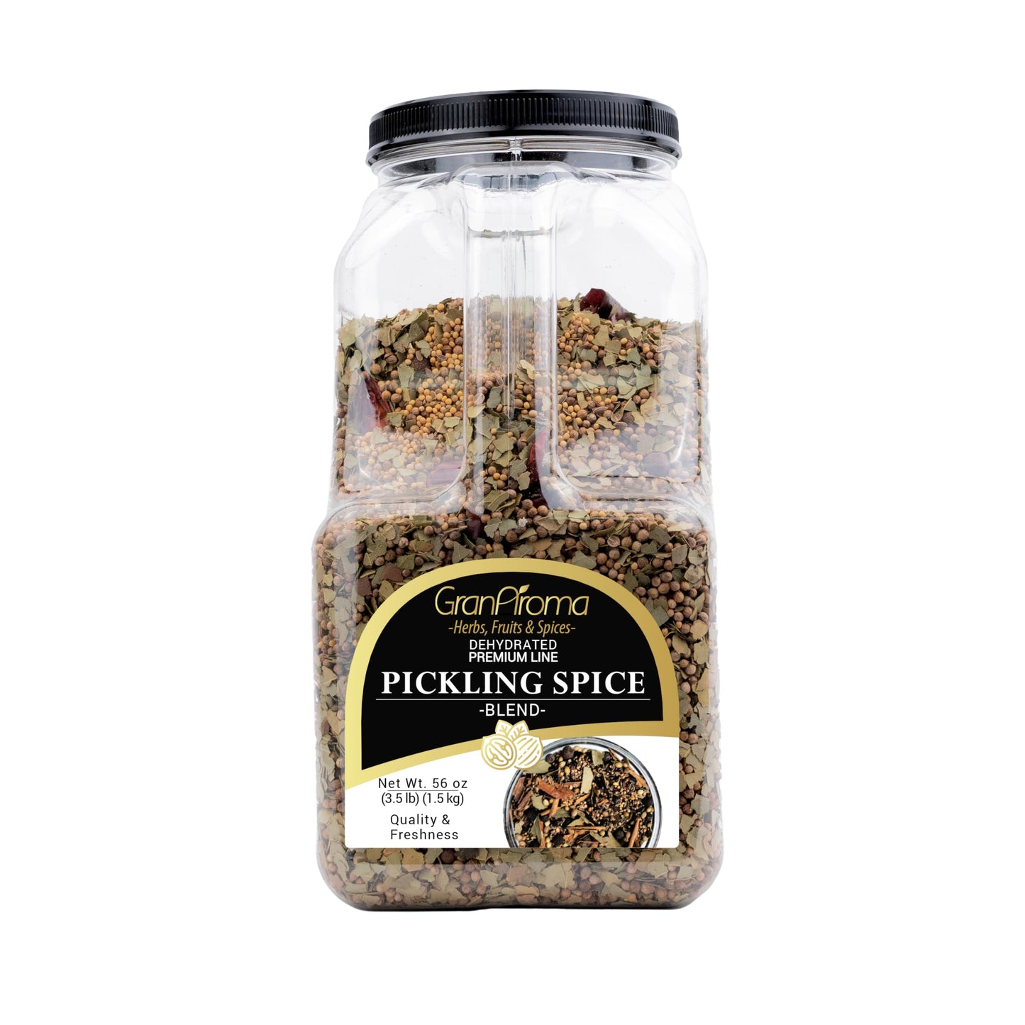 GranAroma Pickling Spice, Savory Spice Blend, Corned Beef & Vegetables (56 Ounce)