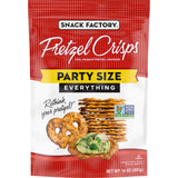 Snack Factory Everything Pretzel Crisps, Non-GMO, 14 OZ Party Size Bag