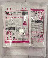 Prime Care Sterile PINK Nitrile (Box 25 pairs) (Medium)