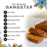 eat G.A.N.G.S.T.E.R. Pumpkin Bread Mix, Allergy-Friendly Baking Mix, Grain-Free, No Dairy, Nuts, Gluten, Dairy, For Paleo & AIP Diets, Seasonal Loaf, Doughnuts, Breakfast, Healthy Snack, Dessert