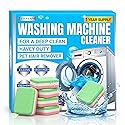 EEMANI Washing Machine Cleaner Tablets 24 Pack - Deep Cleaning for HE Front & Top Load Washer, 20g Tablets, Freshener for Drum & Tub - 1 Year Supply