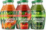 Wonder Green 100% Organic Cold Pressed Juice Variety Pack , 8.45 oz (6 Pack) | 2 Veg8 + Cayenne, 2 Clean Green, 2 Carrot, Celery, Kale | Vegetable