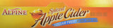 Alpine, Spiced Cider, Sugar Free Apple Flavored Drink Mix, 1.4oz Box (Pack of 3)