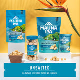 Mauna Loa Unsalted Roasted Macadamia Nuts, 6 oz Jar, Pack of 1, Premium Hawaiian Nuts, Keto Friendly, Gluten Free Snack