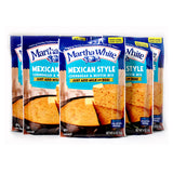 Martha White Mexican Style Cornbread Mix, 6 Oz Bags of Martha White Mexican Cornbread and Muffin Mix, 6 Pack Bundled with a JFS Recipe Card