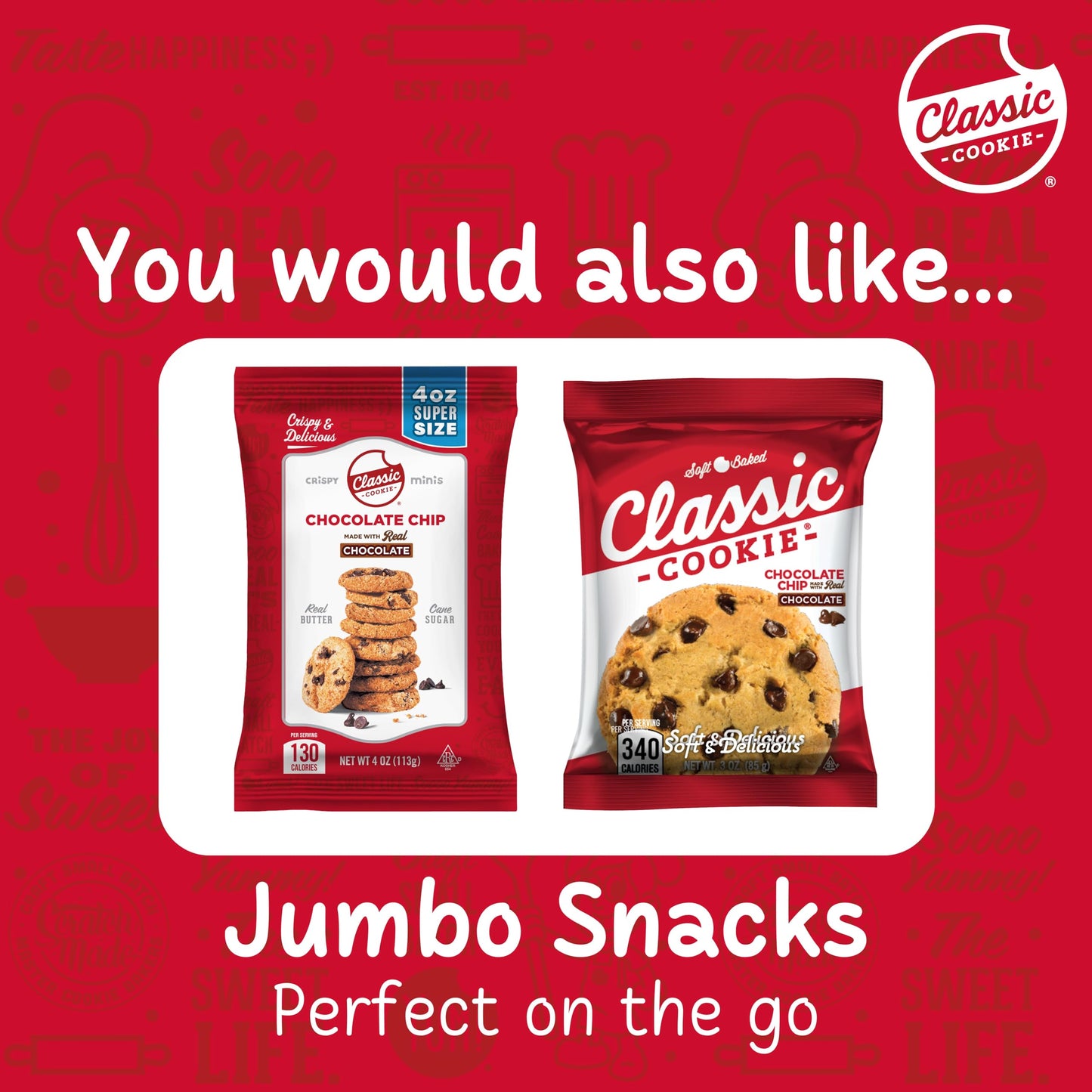 Classic Cookie, Crispy Mini Cookies, Chocolate Chip 7oz, 2 Bags