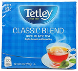Tetley, Classic Blend Tea Bags, 100 Count