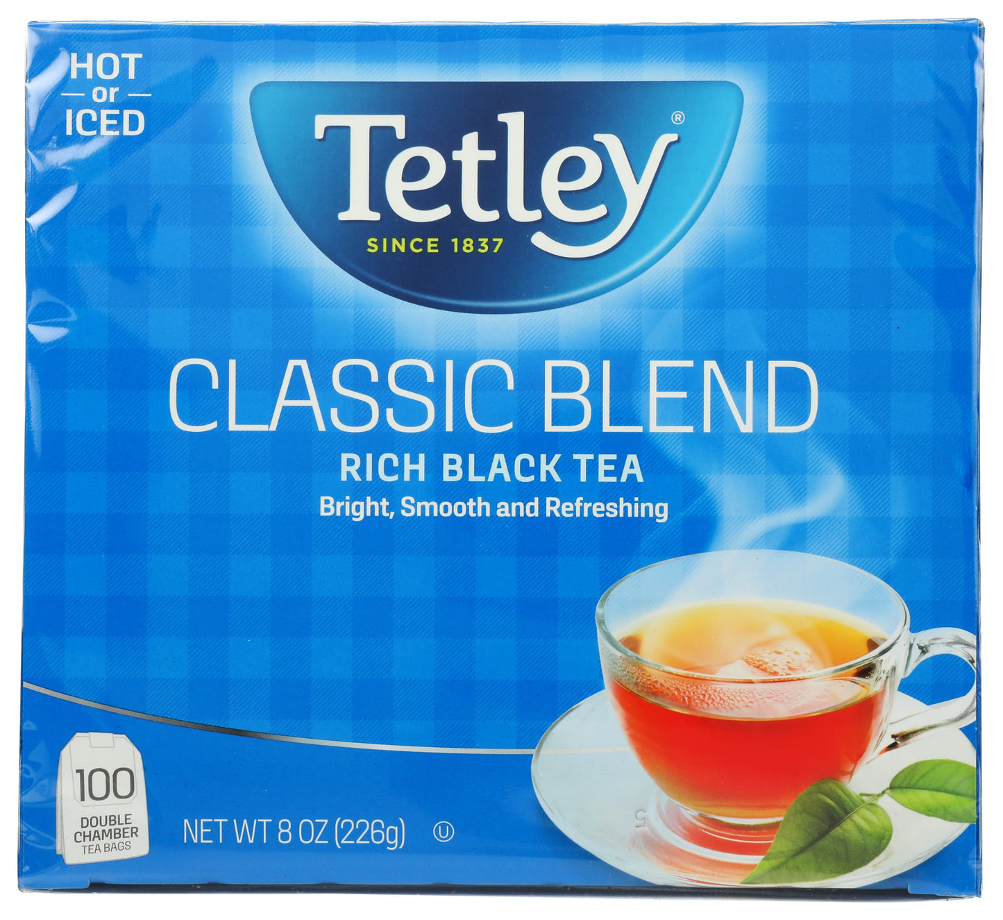 Tetley, Classic Blend Tea Bags, 100 Count