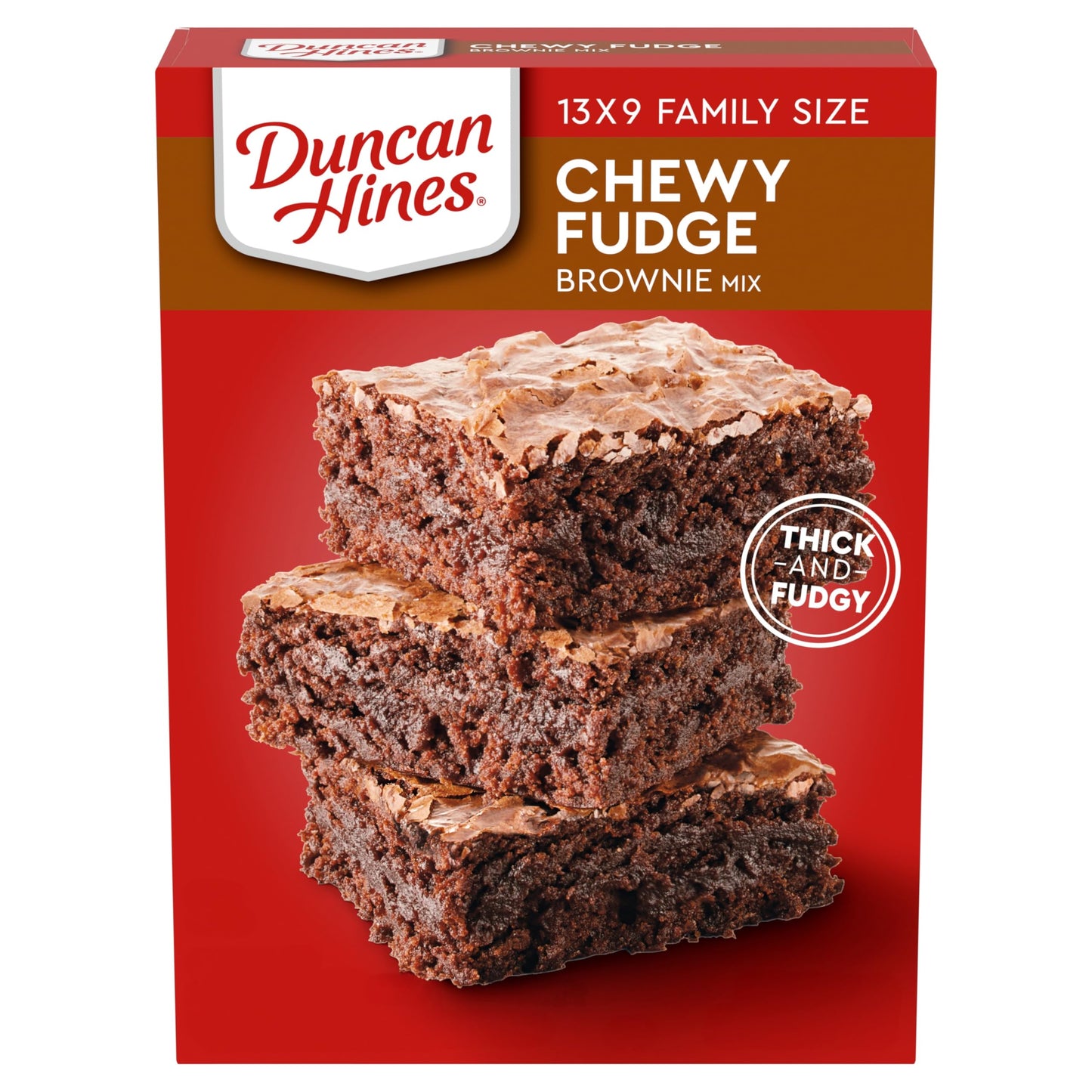 Duncan Hines Brownie Mix, Chewy Fudge, 18.3 oz.