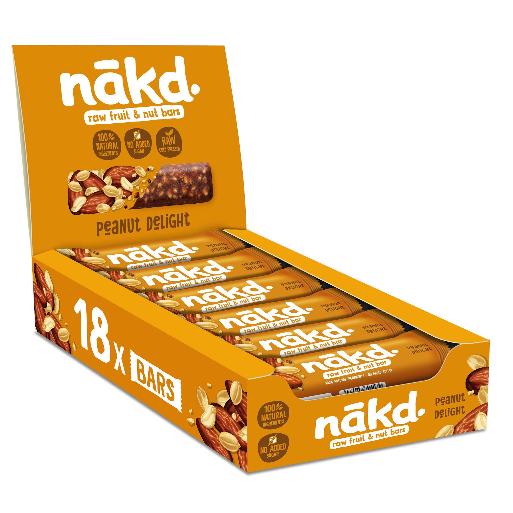 Nakd Peanut Delight 35g (Pack of 18)
