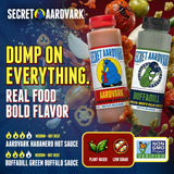 Secret Aardvark Habanero and BuffaDill Hot Sauce 2-Pack Bundle 8 fl oz Each
