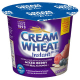 Cream of Wheat Instant Hot Cereal To-Go Cups, Mixed Berry with Almonds, 2.29 Ounce