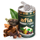 Afia - Baharat Spice Blend | Baharat 7 Spice Mix for Kofta, Kebab, Grilled Meat Seasoning | Premium Seasoning with Top Notes of Cinnamon and Clove