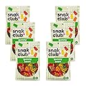 Snak Club Gummy Bears, Assorted Fruit Gummies, Bulk Candy, Fun Flavors Include Lemon, Orange, Strawberry, Apple, Pineapple, Gluten-Free Snacks, 7.5 oz
